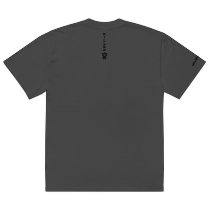 Oversized faded t-shirt black