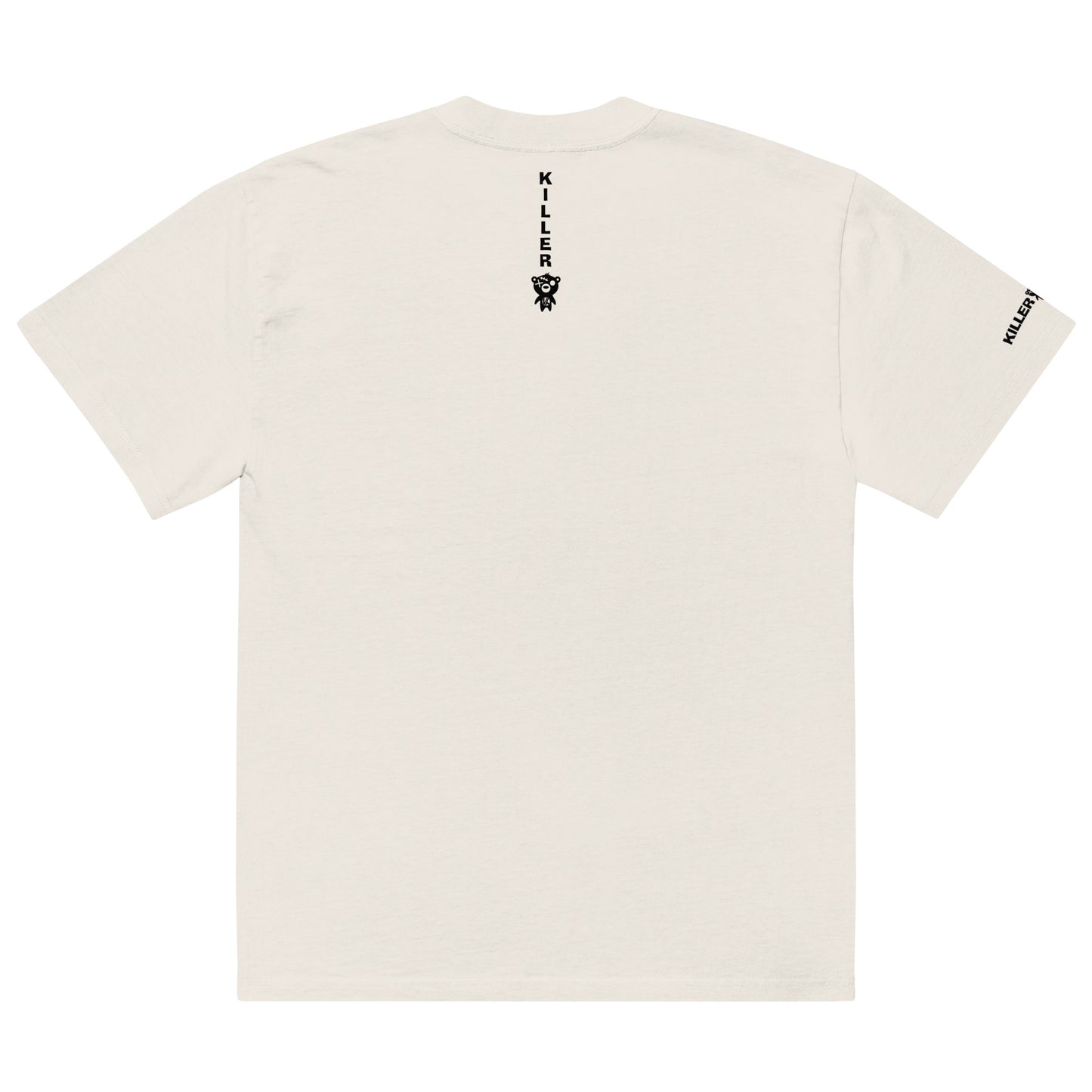 Oversized faded t-shirt white